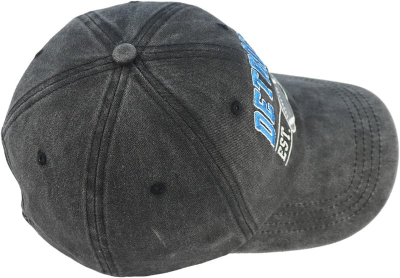 Terojnkl Embroidered City Football Hat for Men Women, Adjustable Unisex Cotton Fans Baseball Cap - Image 4